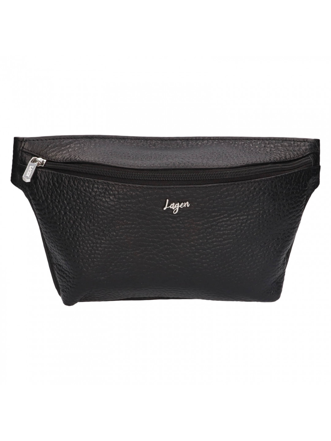 Dámská kožená ledvinka Lagen Terey – černá